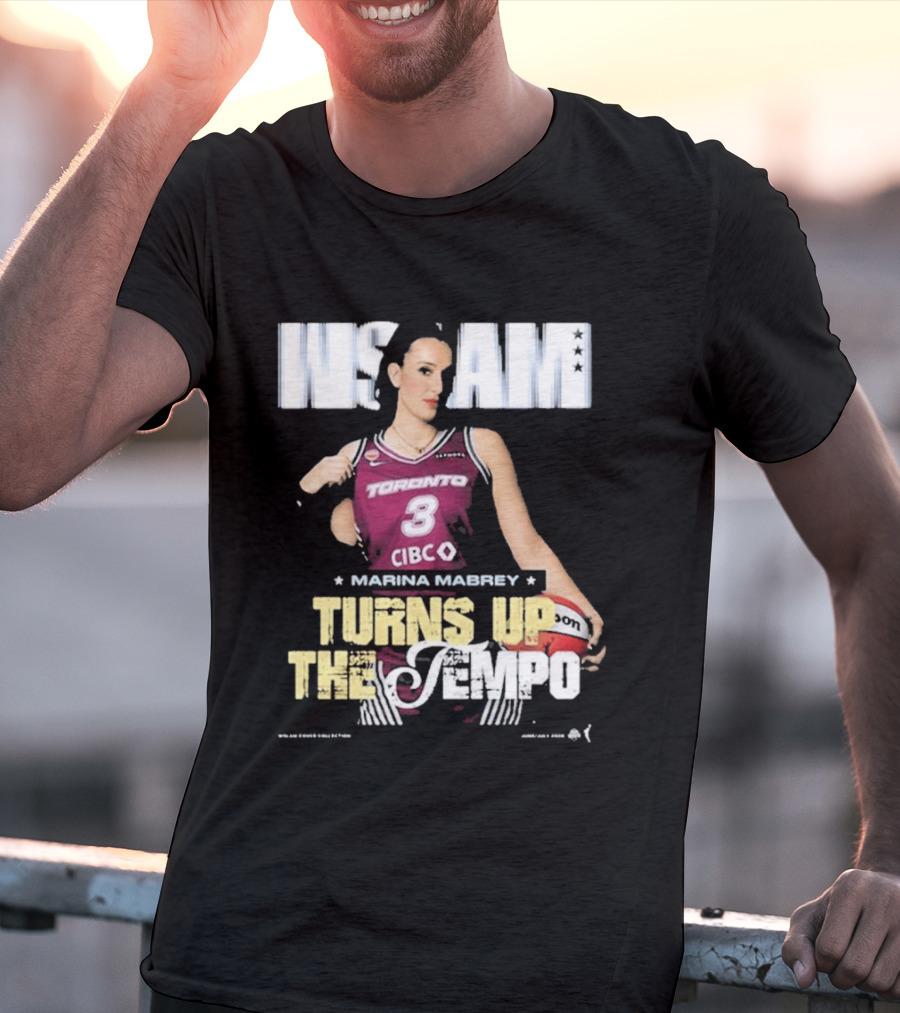 Slam 262 Marina Mabrey Toronto 3 CIBC Turns Up The Tempo T-Shirt