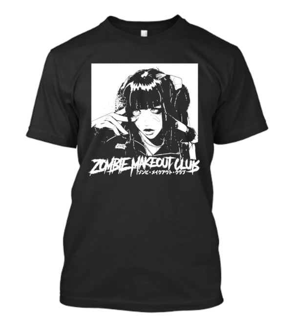 Zombie Makeout Club Manga Style Art Japanese T-Shirt
