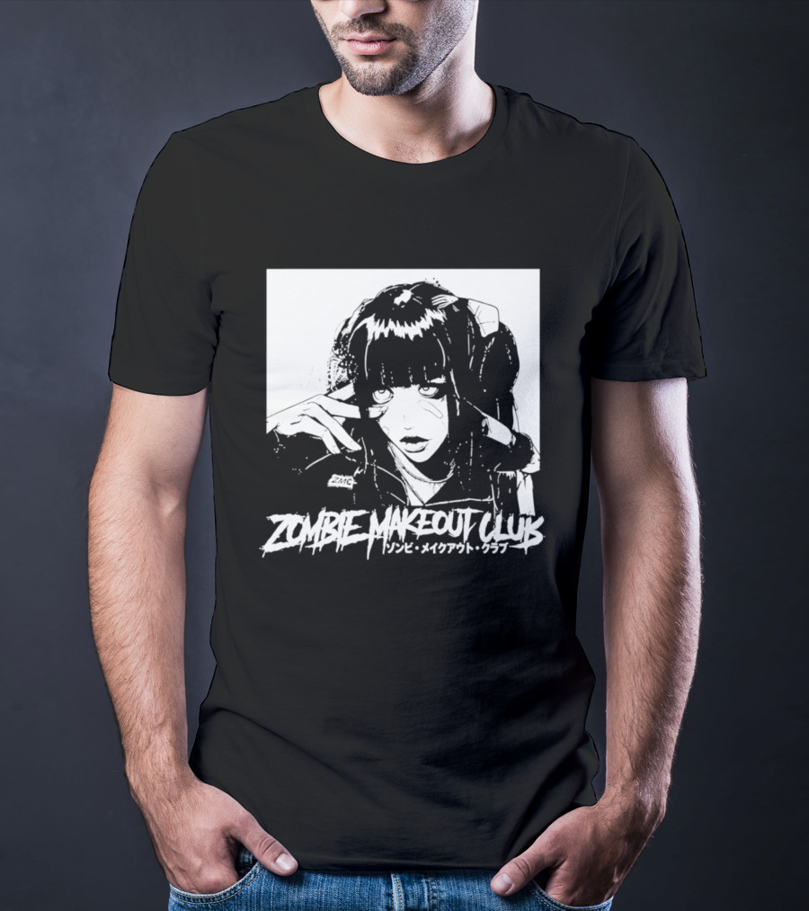 Zombie Makeout Club Manga Style Art Japanese T-Shirt