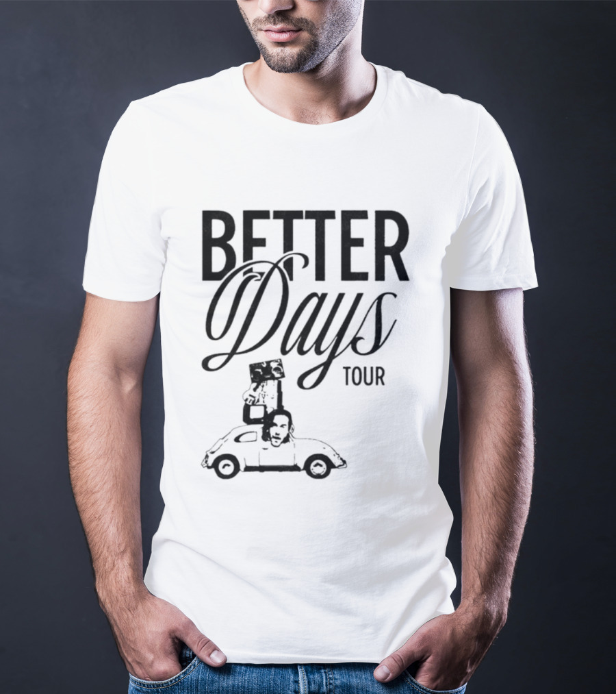 Better Days Tour Vintage Car Graphic Benjamin Ingrosso T-Shirt