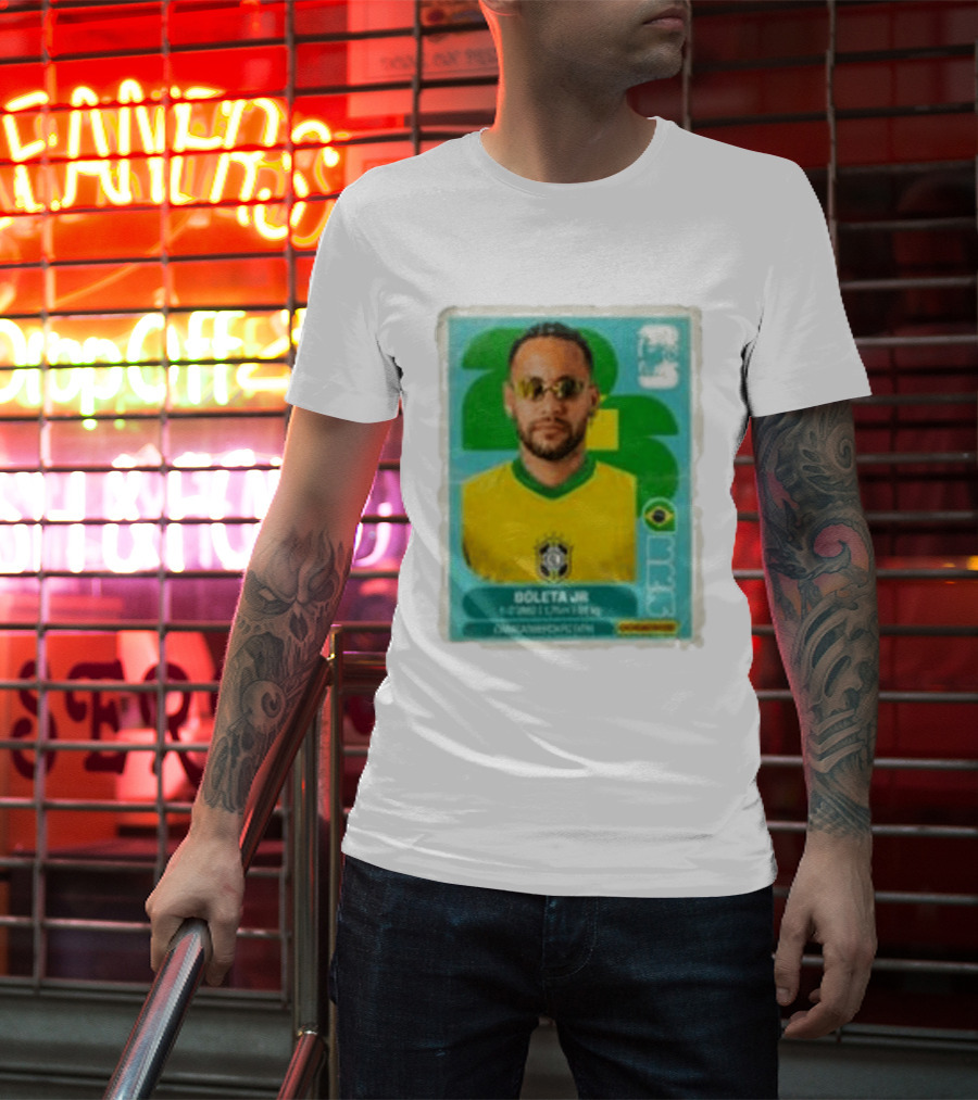 Boleta Jr 2023 Caracas Esporte Público Brasileira T-Shirt