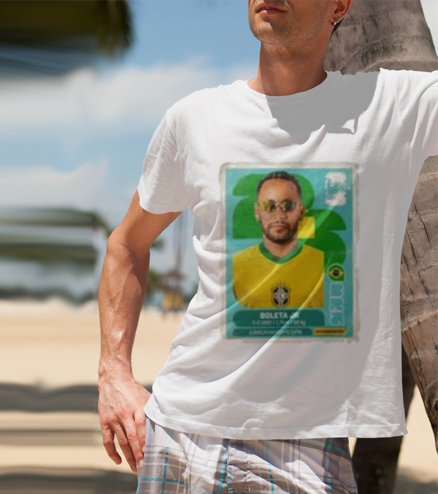 Boleta Jr 2023 Caracas Esporte Público Brasileira T-Shirt