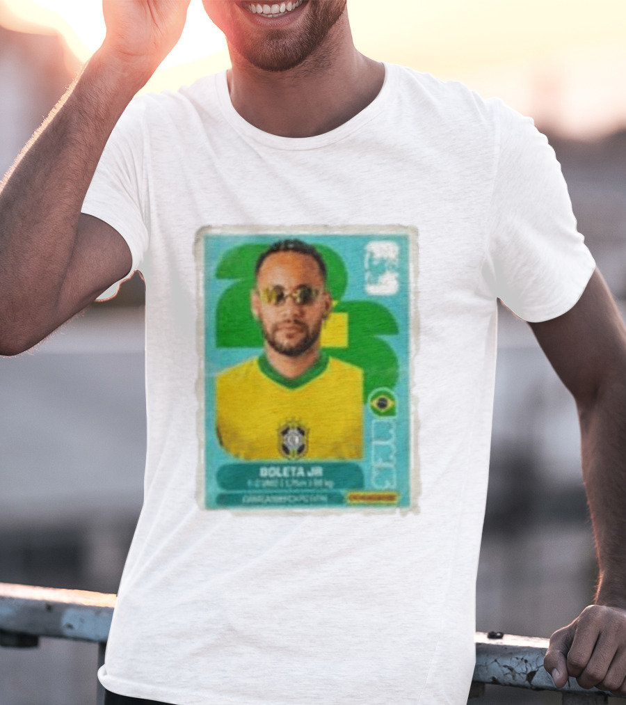 Boleta Jr 2023 Caracas Esporte Público Brasileira T-Shirt
