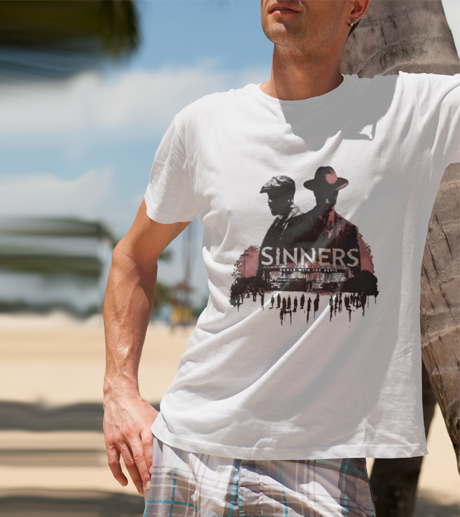 Halloween Horror Nights 2026 Sinners Mysterious Duo In Shadowy Red T-Shirt