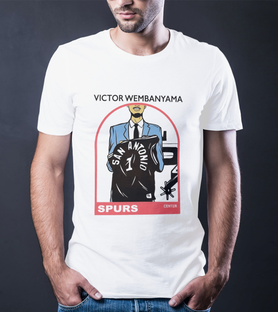 Victor Wembanyama San Antonio Spurs Number 1 T-Shirt