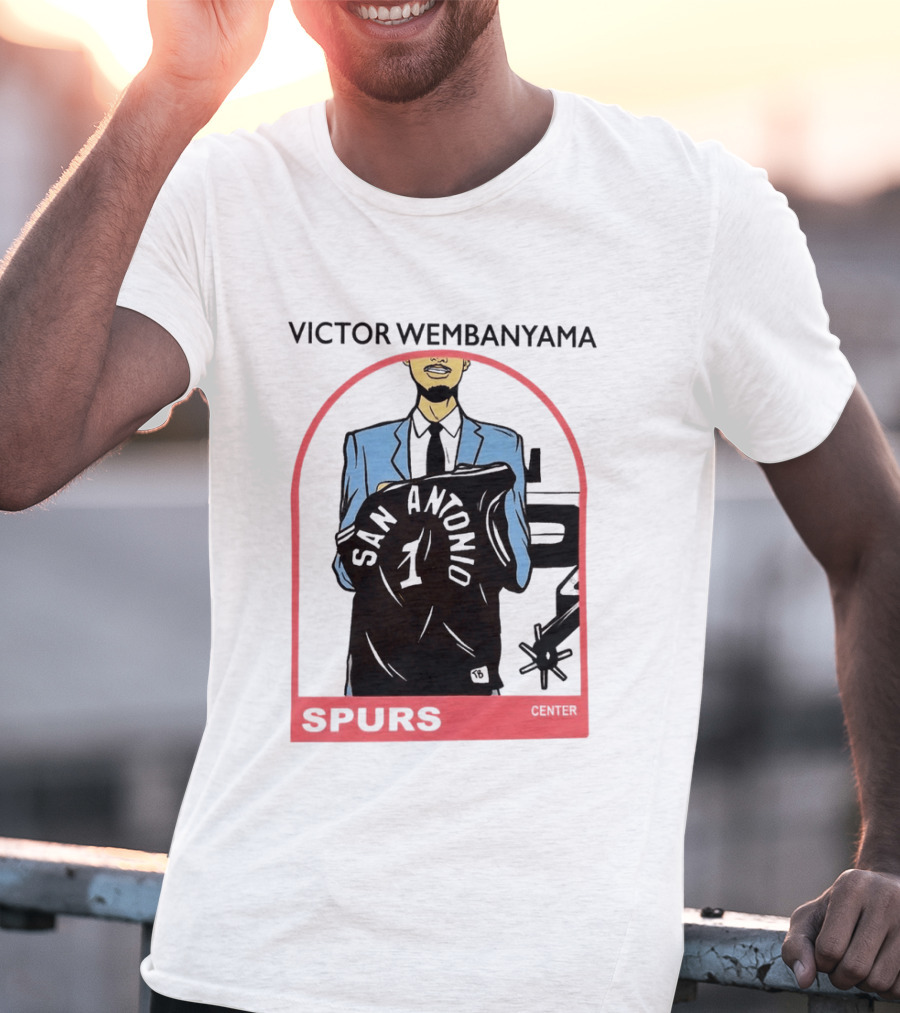 Victor Wembanyama San Antonio Spurs Number 1 T-Shirt