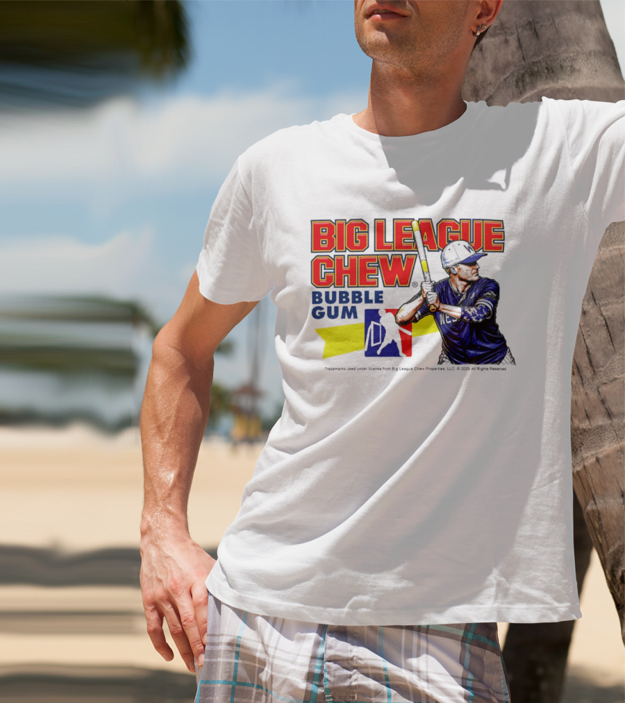 Big League Chew Bubble Gum Baseball Player Kyle Schultz T-Shirt