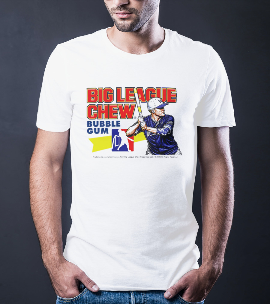 Big League Chew Bubble Gum Baseball Player Kyle Schultz T-Shirt