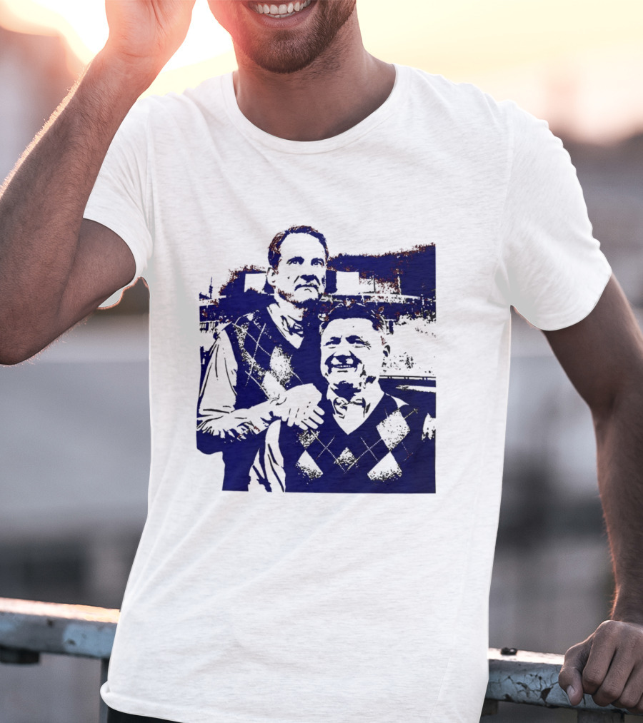 Ed Orgeron Lane Kiffin Coach LSU Tigers Best Friends Step Brothers T-Shirt