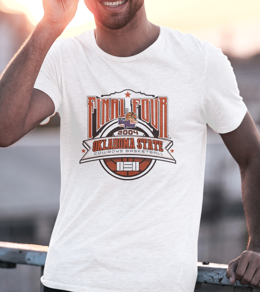Oklahoma State Cowboys Basketball Final Four 2004 NCAA Tournament OSU T-Shirt