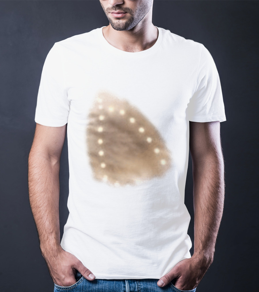 Peep Szczesny Iron Burnt Circle Light Shell T-Shirt