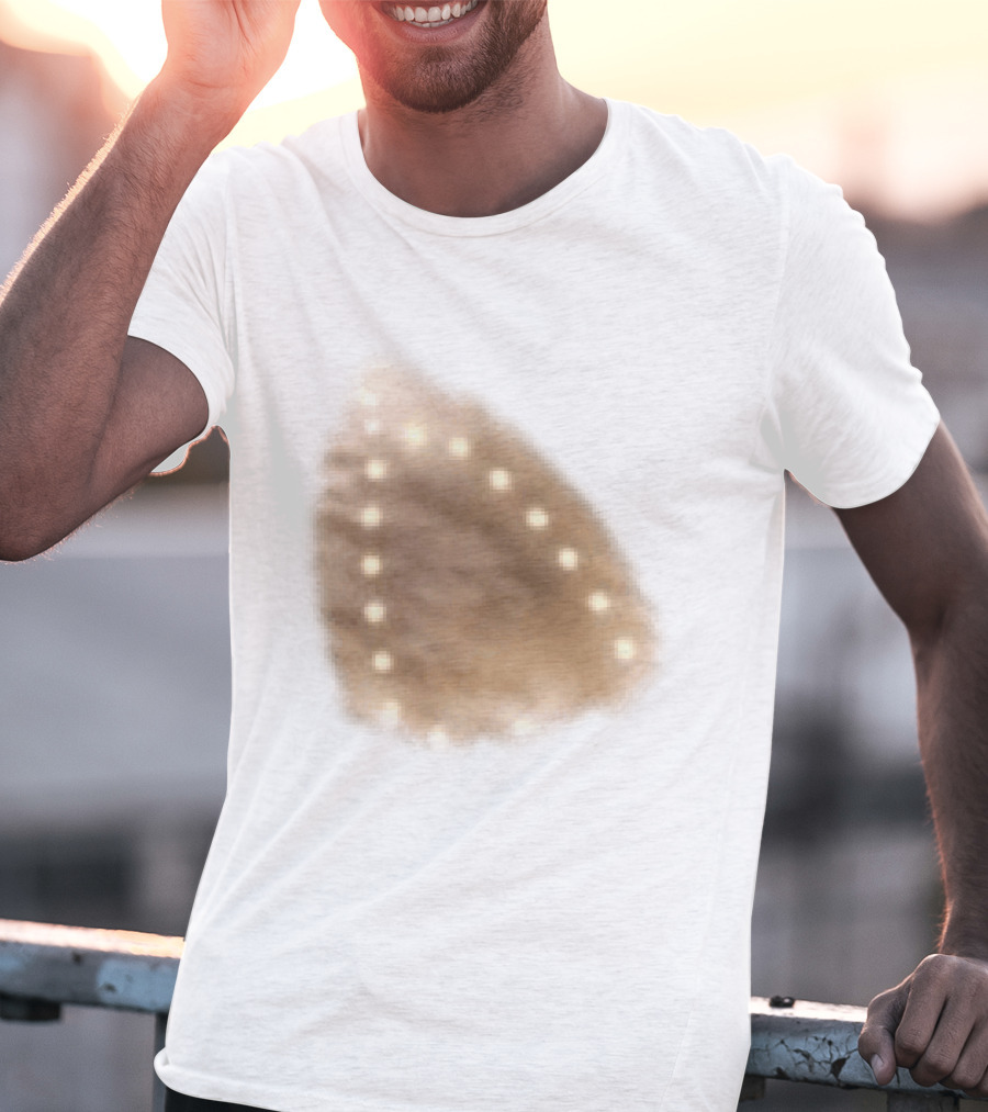 Peep Szczesny Iron Burnt Circle Light Shell T-Shirt