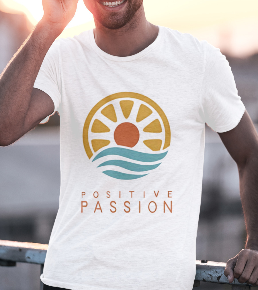 Positive Passion Sunrise Waves T-Shirt