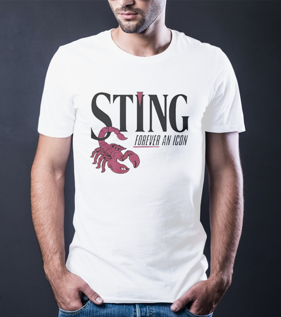 STING Forever An Icon Scorpion T-Shirt