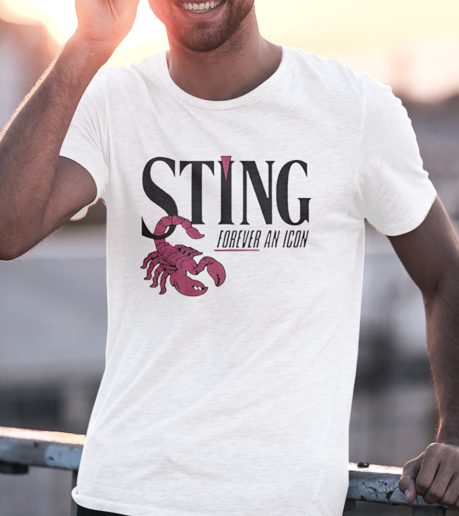 STING Forever An Icon Scorpion T-Shirt