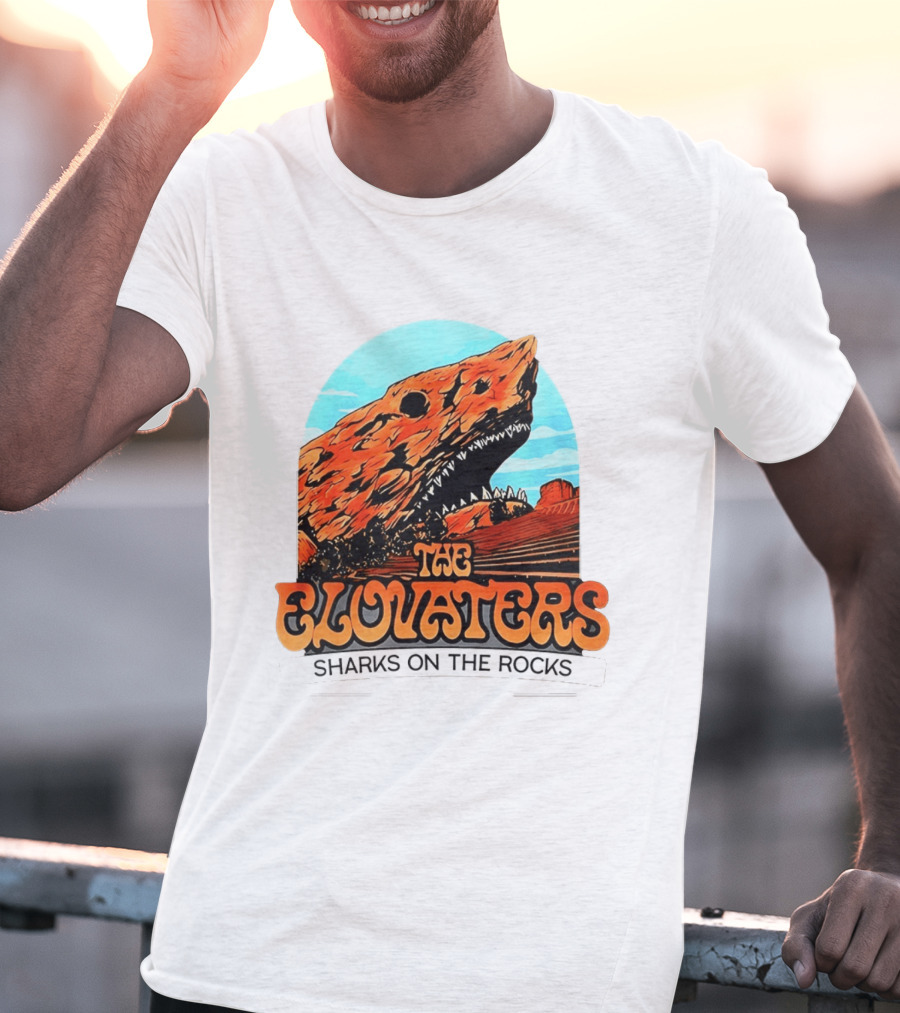 The Elovaters Sharks On The Rocks Red Rocks Amphitheatre Morrison Co May 2026 T-Shirt