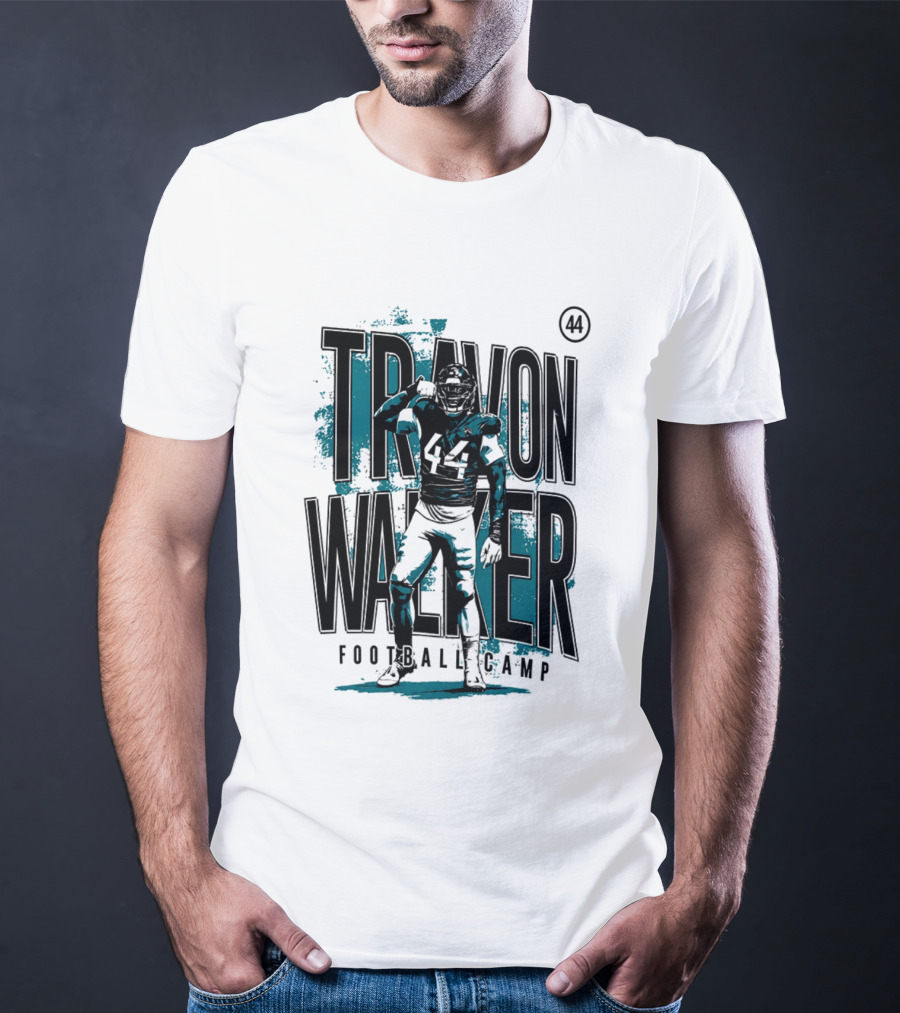 Travon Walker 44 Jacksonville Football Camp T-Shirt