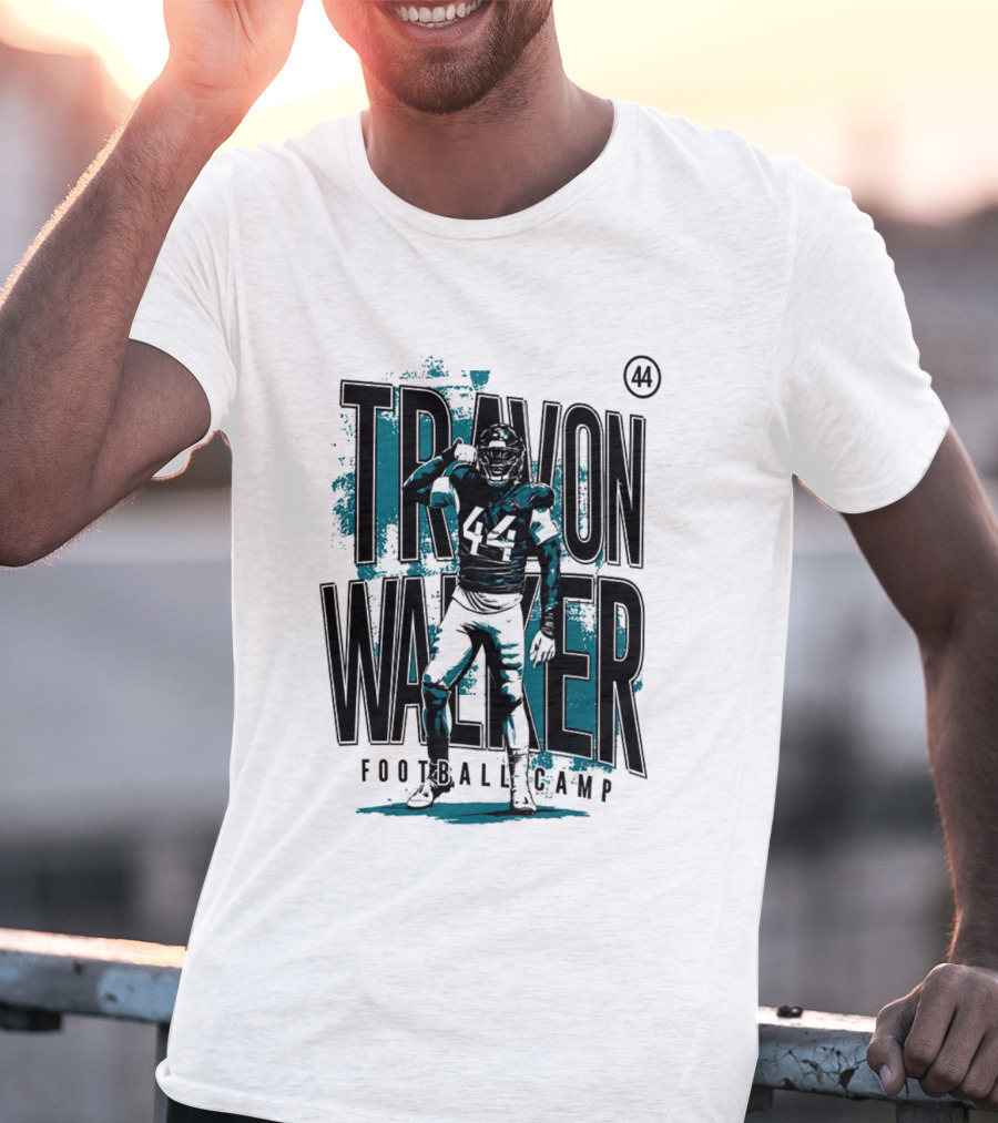 Travon Walker 44 Jacksonville Football Camp T-Shirt