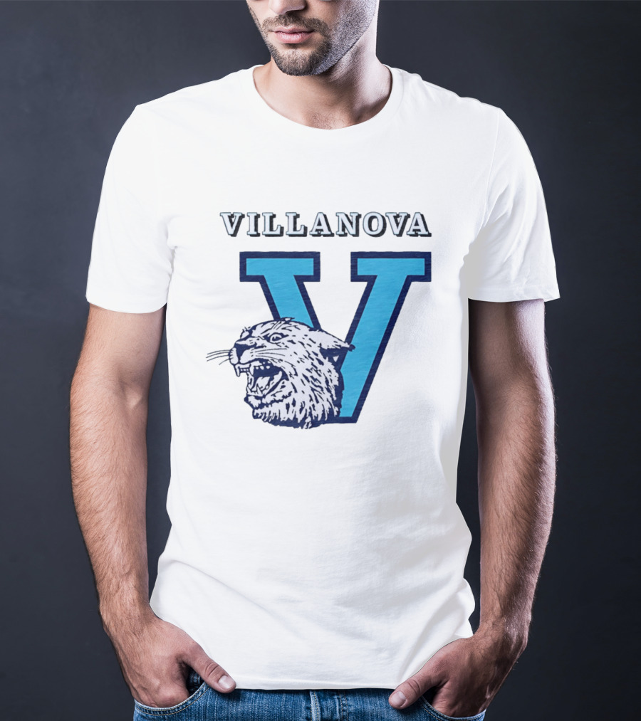 Villanova Wildcats Basketball V Logo 2026 T-Shirt