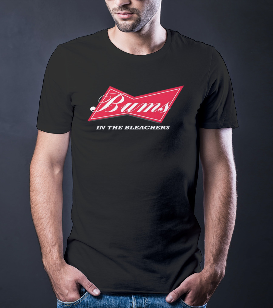 Bums In The Bleachers Retro Beer T-Shirt