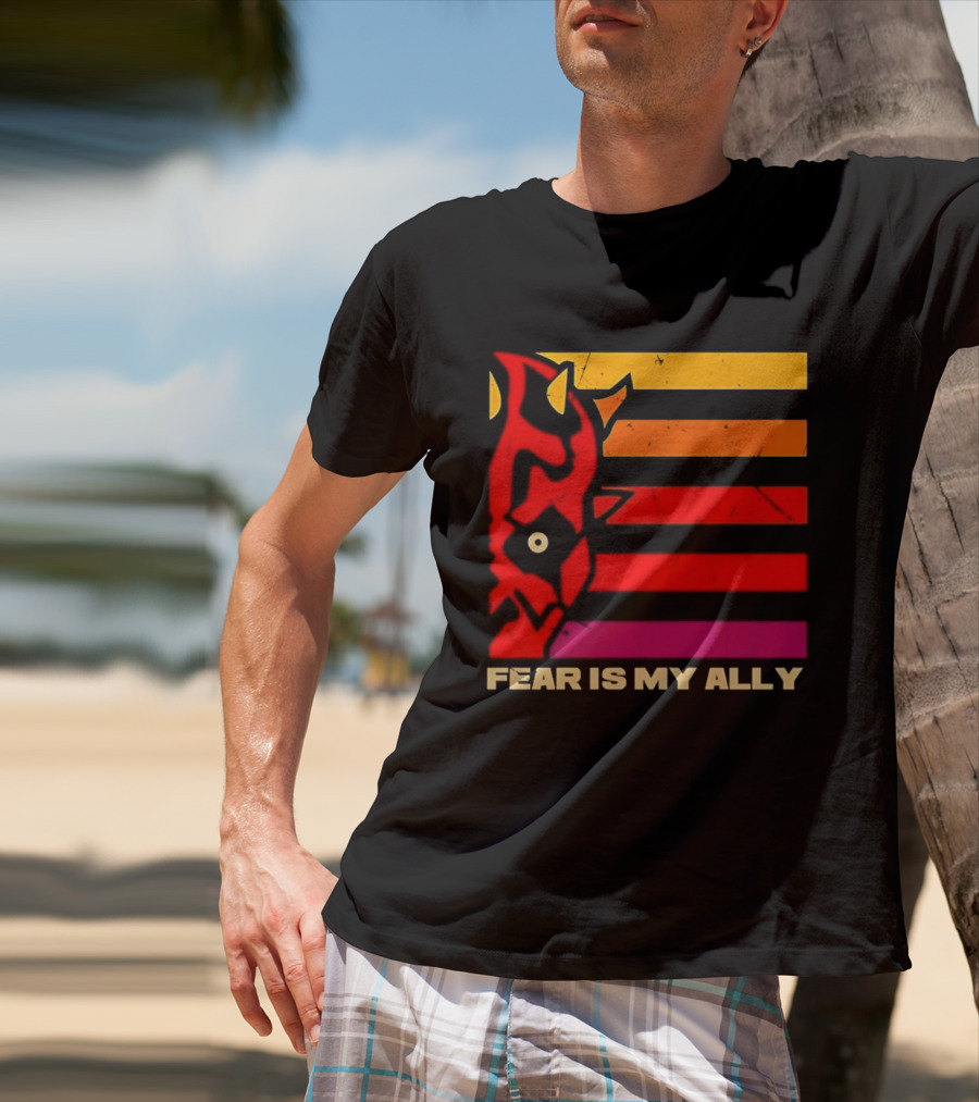 Darth Maul Fear Is My Ally Star Wars T-Shirt