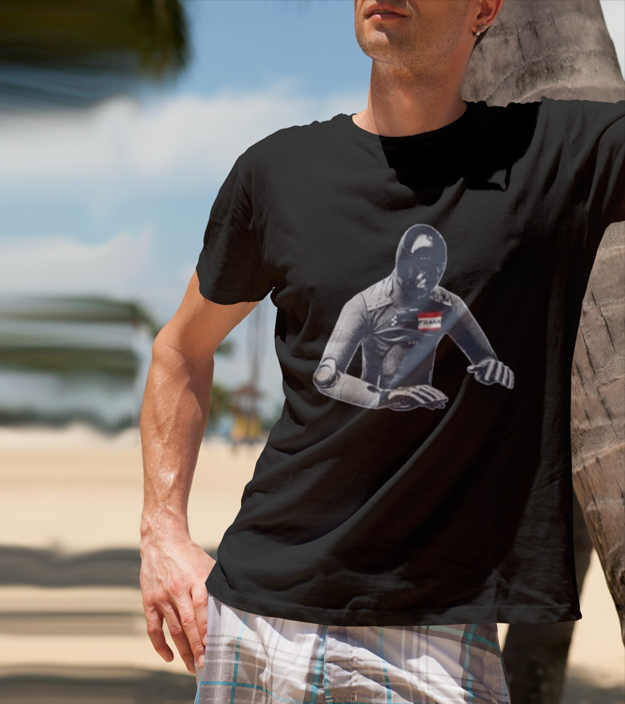 Figure F.03 Robot Frank Visor Simulation T-Shirt