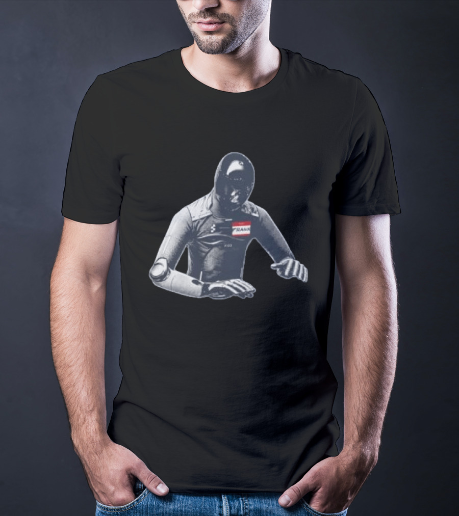 Figure F.03 Robot Frank Visor Simulation T-Shirt