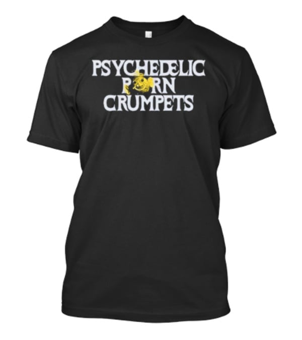 Psychedelic Porn Crumpets Yellow Splash T-Shirt