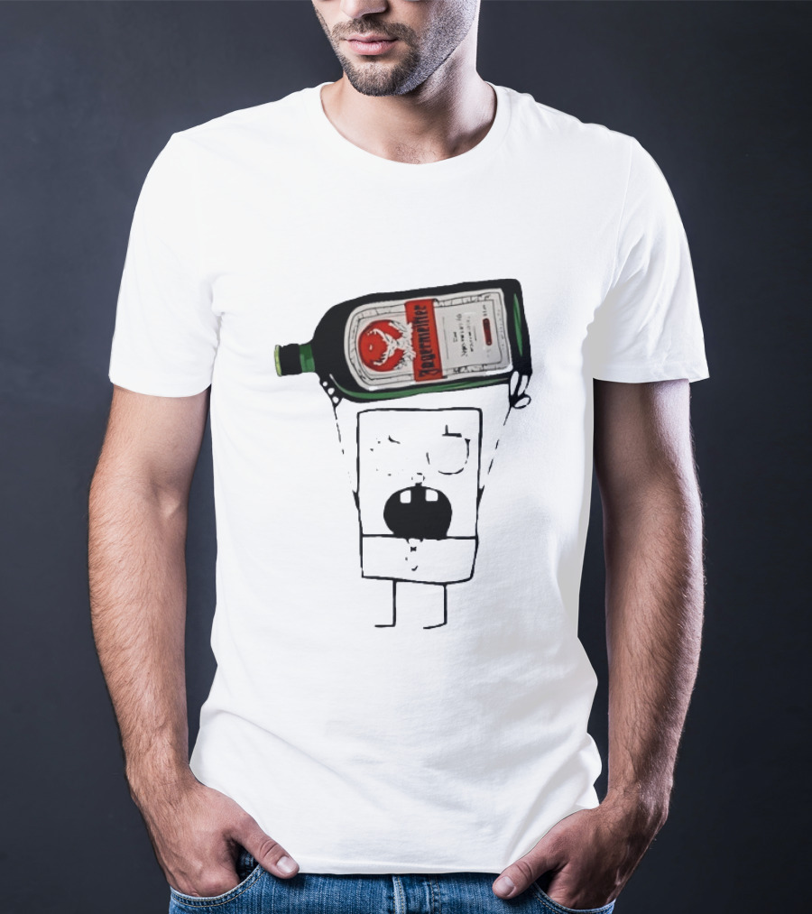 Doodlebob Jagermeister Bottle T-Shirt