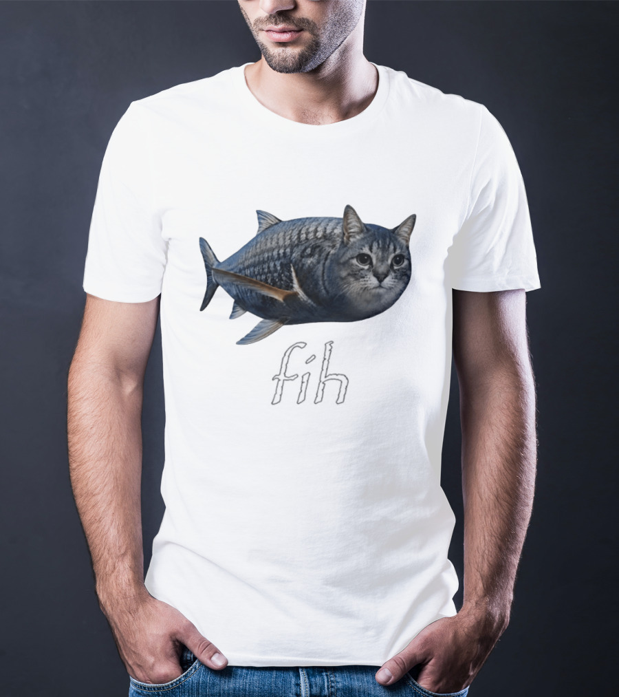 Fish Cat Hybrid Fih T-Shirt