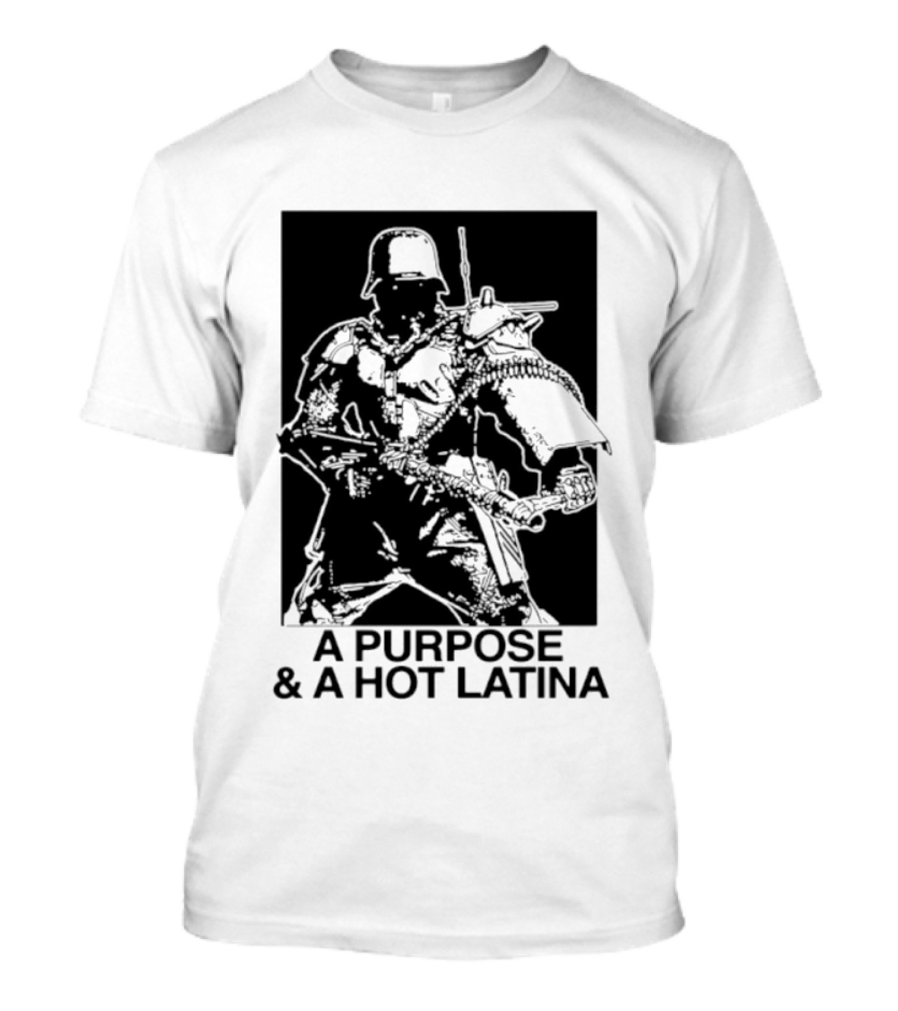 Kerberos Panzer Cops A Purpose And A Hot Latina T-Shirt