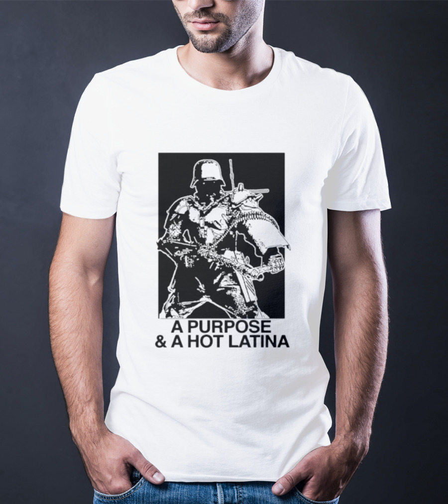 Kerberos Panzer Cops A Purpose And A Hot Latina T-Shirt