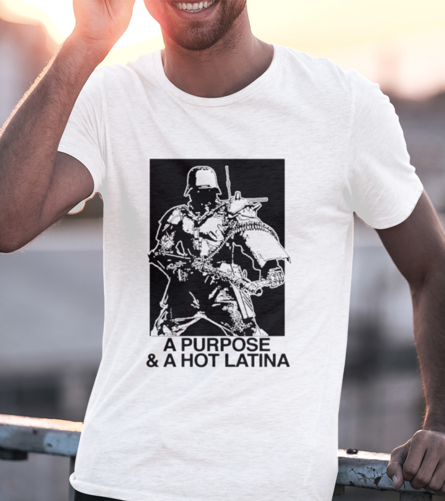 Kerberos Panzer Cops A Purpose And A Hot Latina T-Shirt