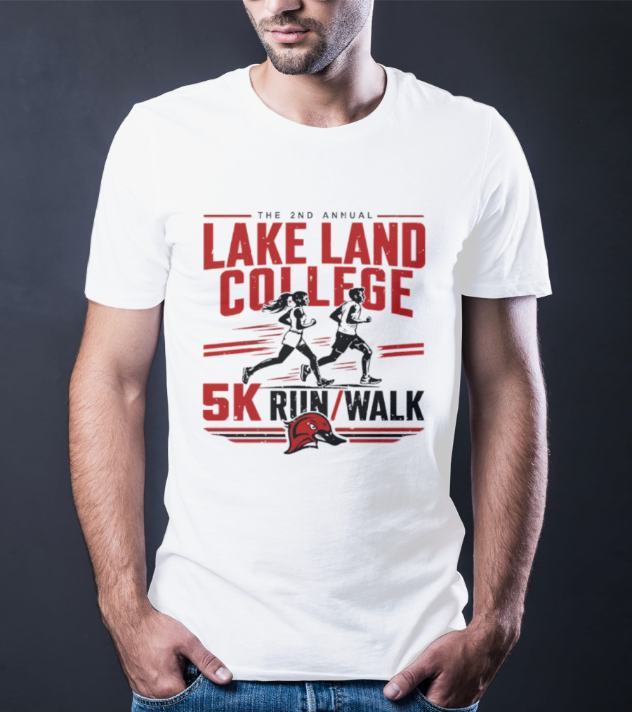 Lake Land College The 2nd Annual 2026 5K Run Walk Event T-Shirt