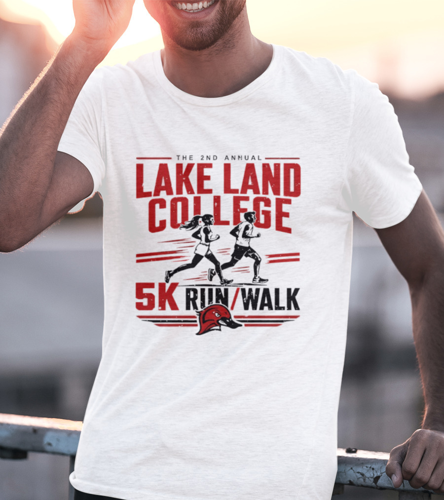 Lake Land College The 2nd Annual 2026 5K Run Walk Event T-Shirt
