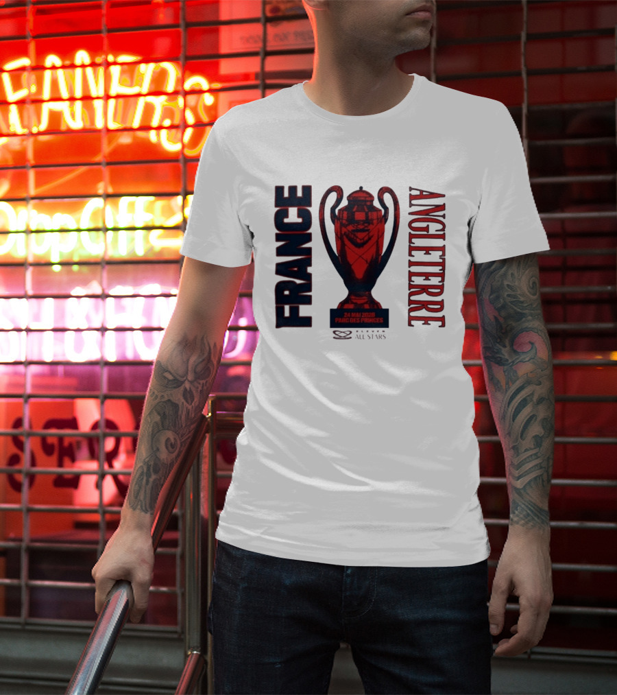France Angleterre 24 Mai 2026 Parc Des Princes All Stars T-Shirt