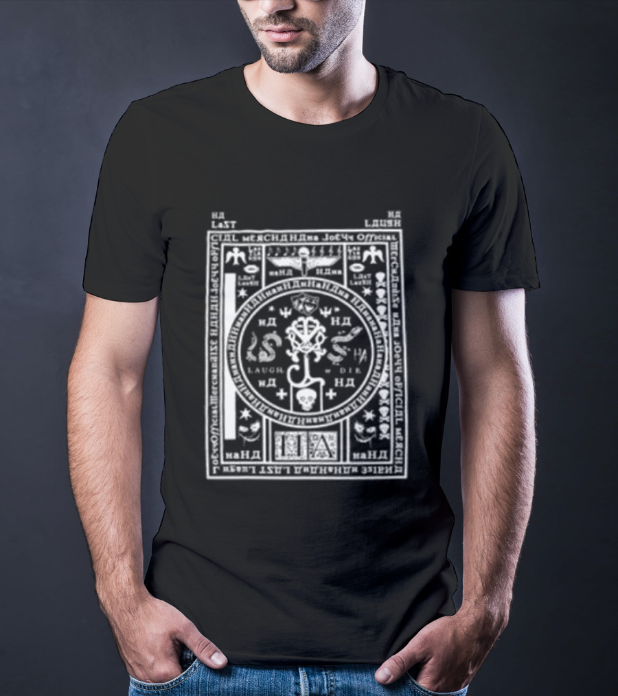 Joeyy Last Laugh Tarot Styled Symbolic T-Shirt