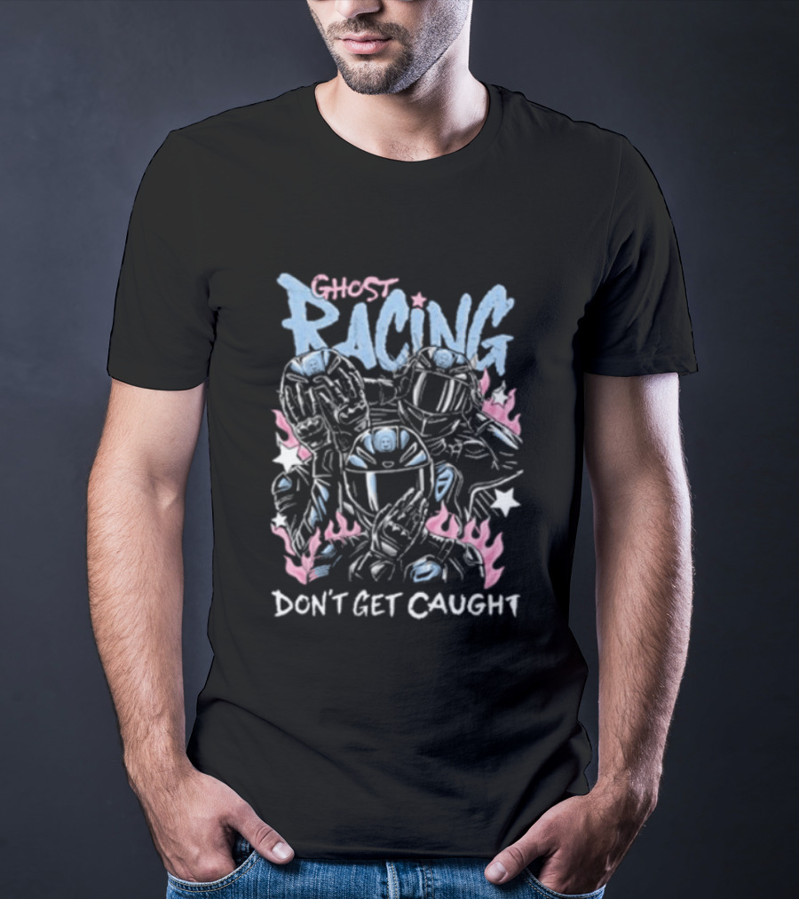 Ghost Racing The Big 3 Don't Get Caught Racing T-Shirt