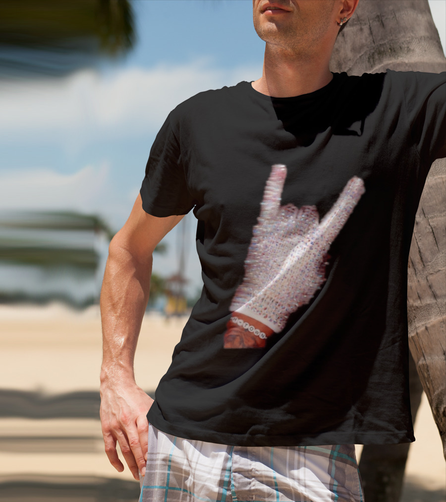 Houston Texans Drake Iceman New Album H Town Glove T-Shirt