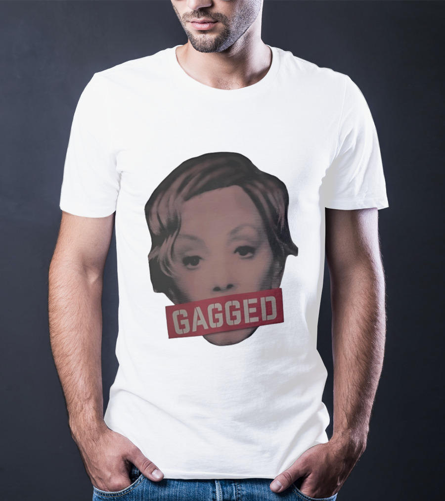 Deborah Vance Gagged Censored Mouth Retro Pop T-Shirt
