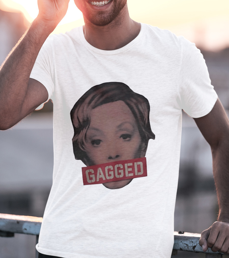 Deborah Vance Gagged Censored Mouth Retro Pop T-Shirt