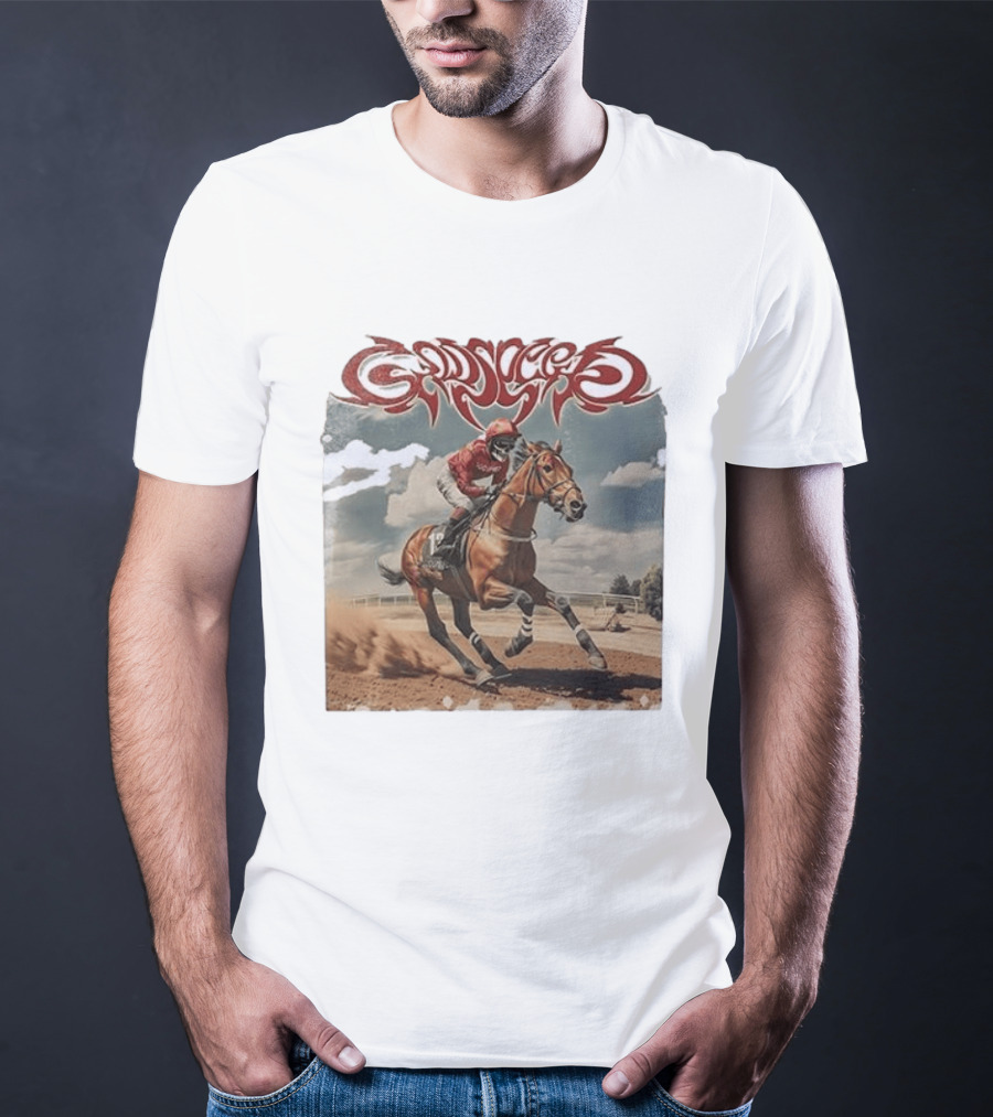 Godspeed Thoroughbred Racing Out Of Many One Bone T-Shirt