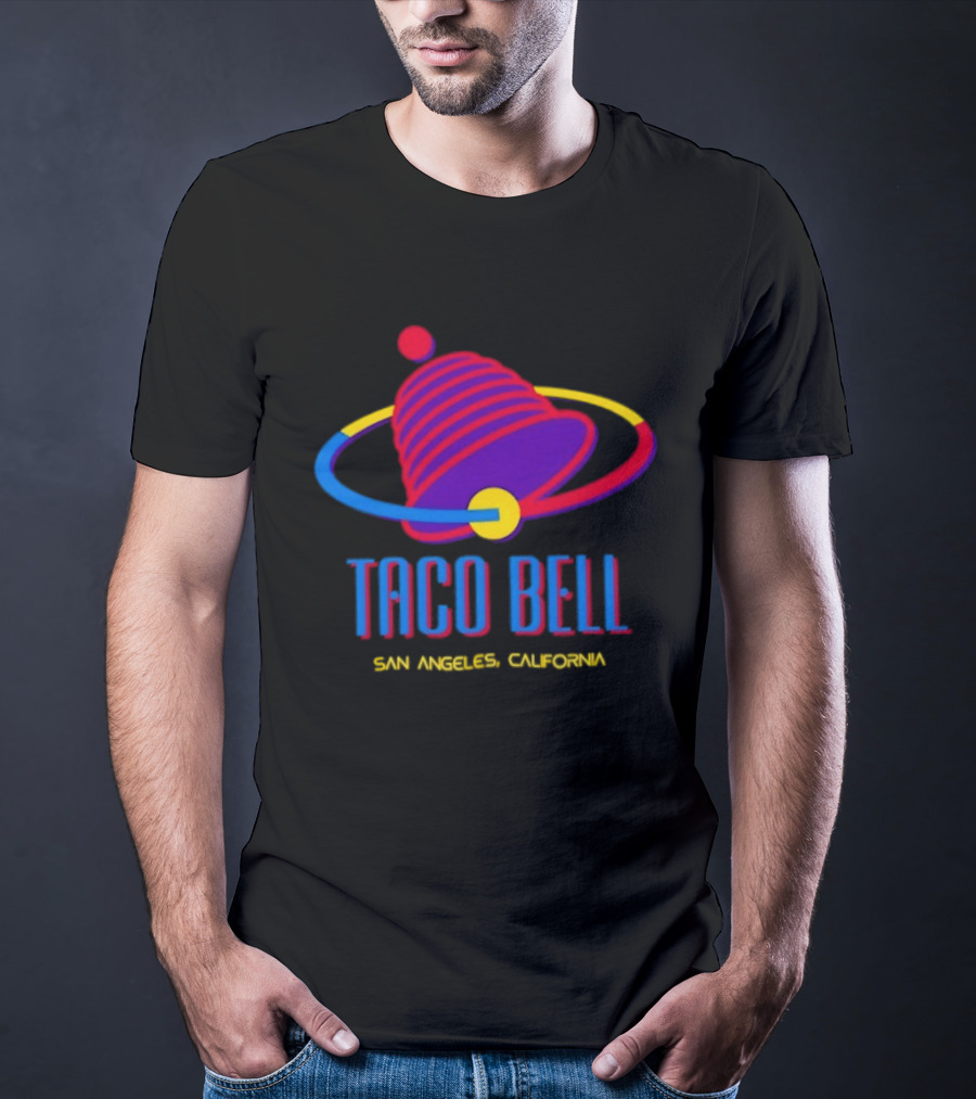Taco Bell San Angeles California Retro Futuristic T-Shirt