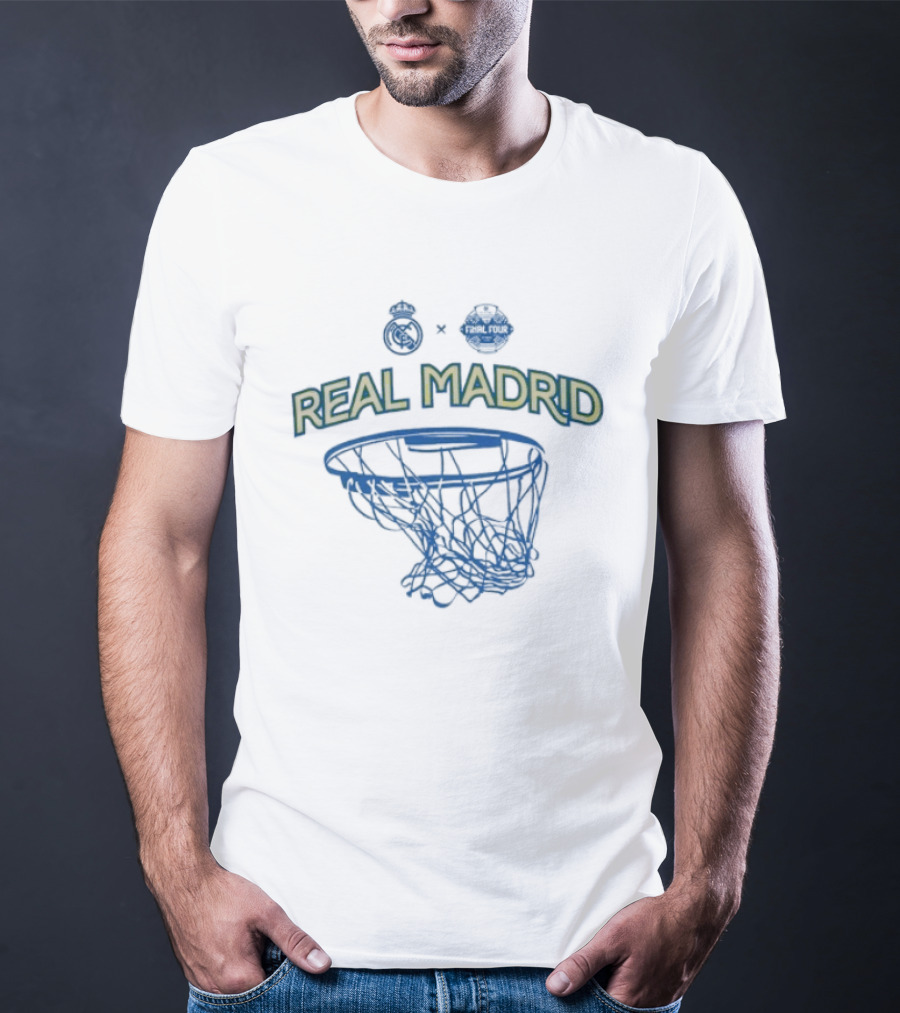 Real Madrid BC EuroLeague Final 4 Athens 2026 Basketball Net T-Shirt