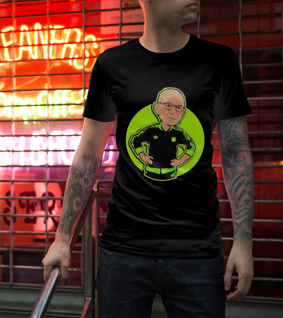 Martin O'Neill Nottingham Forest Manager Iconic Tracksuit T-Shirt