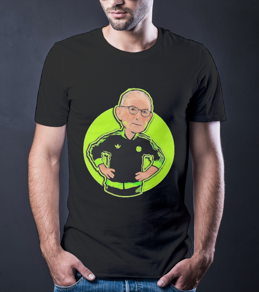 Martin O'Neill Nottingham Forest Manager Iconic Tracksuit T-Shirt