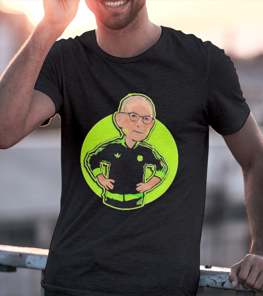 Martin O'Neill Nottingham Forest Manager Iconic Tracksuit T-Shirt
