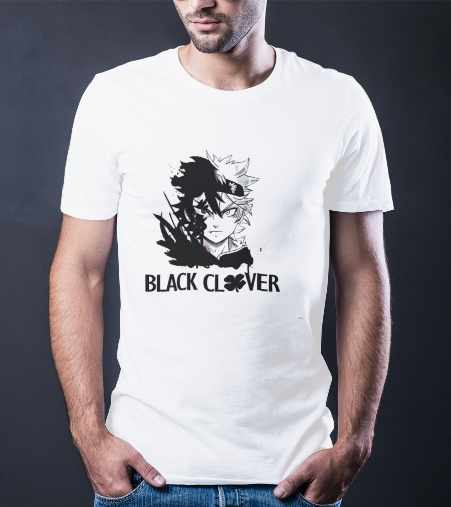 Black Clover Asta Split Demon Form Never Give Up Anime Manga 2026 Future Arc T-Shirt