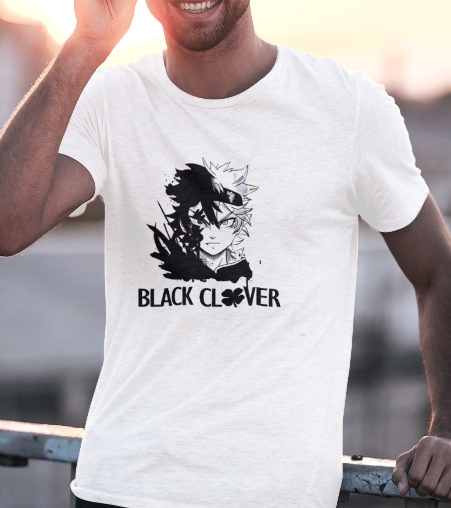 Black Clover Asta Split Demon Form Never Give Up Anime Manga 2026 Future Arc T-Shirt