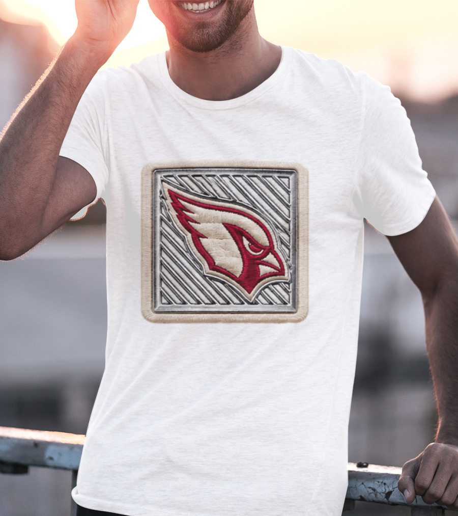 Cardinals 2026 Training Camp Hat Arizona Cardinals Embroidered Patch T-Shirt